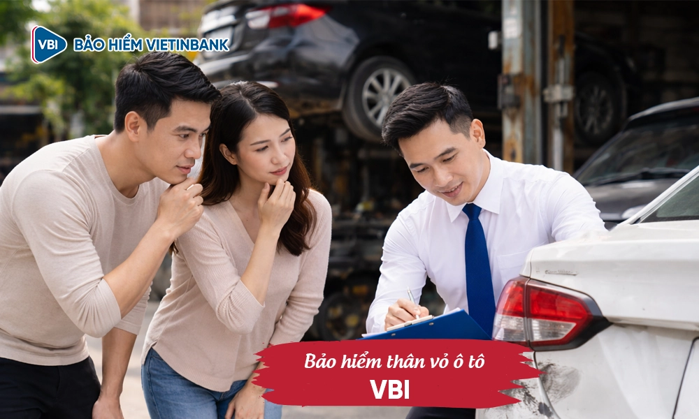 Bảo hiểm thân vỏ ô tô VBI